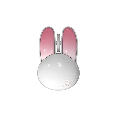 Mofii Bežični miš Rabbit M6DM, 1200 DPI, Roze