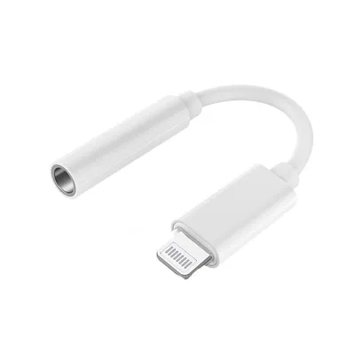 Appacs Lightning na AUX kabl V34, 10 cm, Bijeli