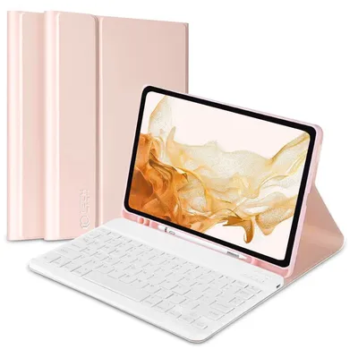 Tech Protect Futrola + Tastatura za tablet Galaxy Tab A8, Roze
