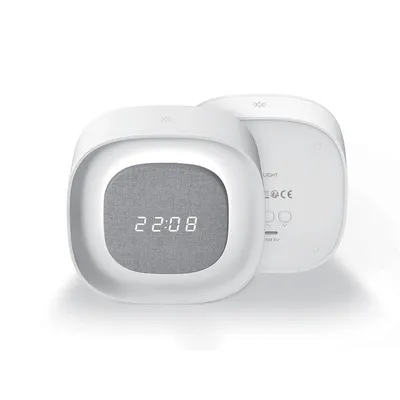 Forever Sat sa noćnim svjetlom LED Pure, Bijeli