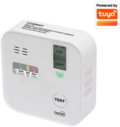 Pametni kućni alarm za ugljični monoksid, prema EN 50291-1, CO10SMART