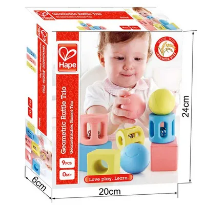 Hape Geometrijski oblici od silikona