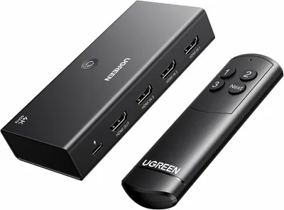 UGreen HDMI prekidač, 4K@60Hz, Splitter 3 u 1 s HDR+ podrškom