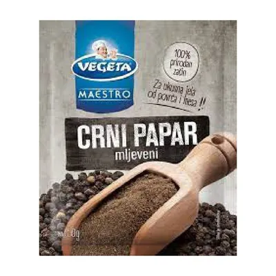 Podravka Crni papar mljeveni vr. 50g