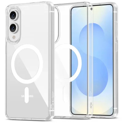 Tech Protect Maska za mobitel Galaxy S25 Edge Flexair Hybrid Magsafe, Providna