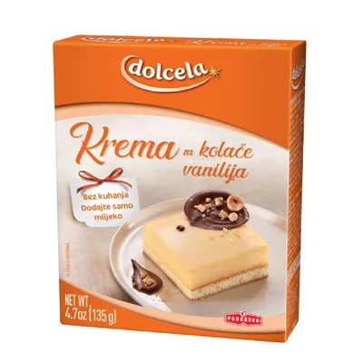Podravka Dolcela puding krema vanilija 135 g