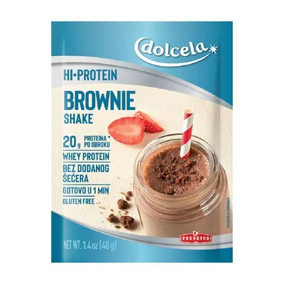 Podravka Dolcela hi protein brownie shake 40g