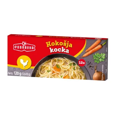 Podravka Kokošja Kocka Retro, 120 g
