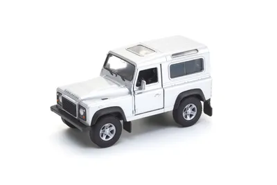 Welly Model autimobila Land Rover Defender 42392W, 11cm, Bijeli