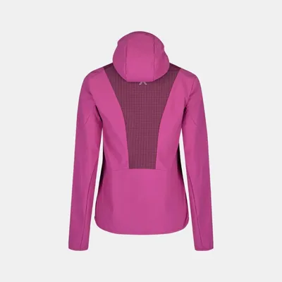 Montura Ženska jakna za planinarenje Trace hybrid, Roze