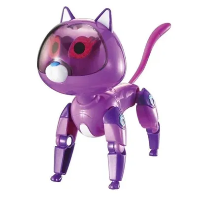 Max Mode Dječija igračka Robotska mačka 820220, 12cm, Ljubičasta