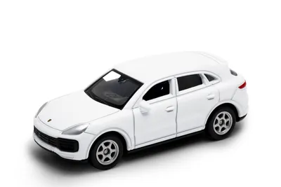 Welly Model automobila Porsche Cayenne Tutrbo 52389, 7.7cm, Bijeli
