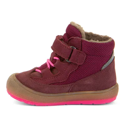 Froddo Dječije gležnjače, Ollie Lumi Tex Wool, G2110153-5, Bordo