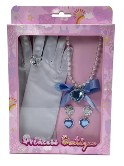 Dječiji set za uljepšavanje MKT212865, Rukavice, naušnice, prsten, ogrlica