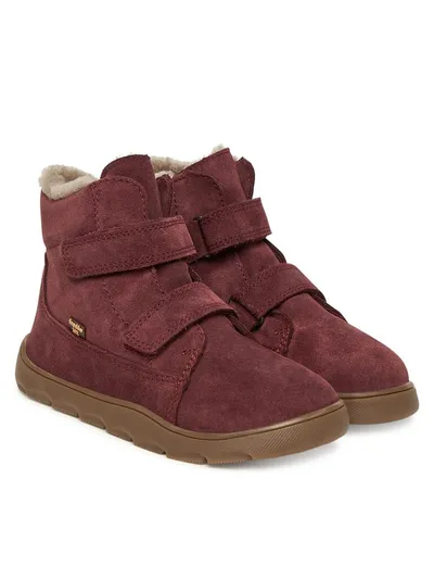 Froddo Dječije gležnjače, Zeru Tex Furry Barefoot, G2110151, Bordo