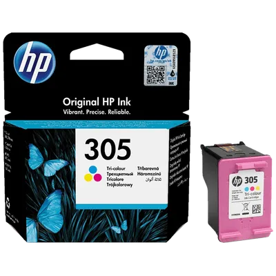 HP, Tinta 305 (3YM60AE), kolor, 3YM60AE