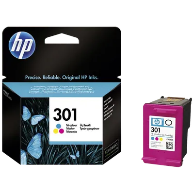 HP, Tinta 301 (CH562EE), boje, 3ml, 165 stranica, CH562EE