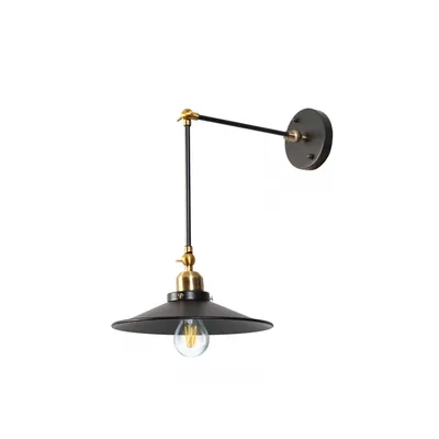 Lambario Zidna lampa L104-25 635565, 60W, Crna