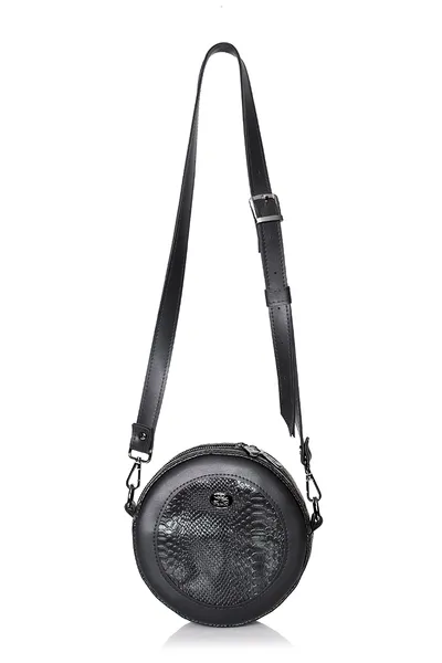Lovely Bag Viola - Crna Torba, Zlatni Metal