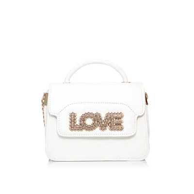 Lovely Bag Saint-Tropez - Bijela Torba, Zlatni Metal