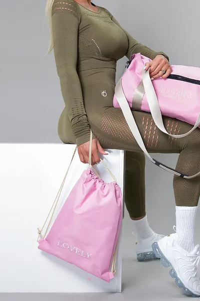 Lovely Bag Sport Bag - Basic Puder/Bijelo Sportska Torba