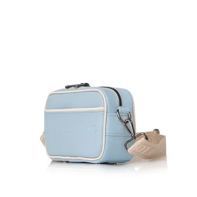 Lovely Bag Selena - Svijetlo Plava Torba, Crni Metal
