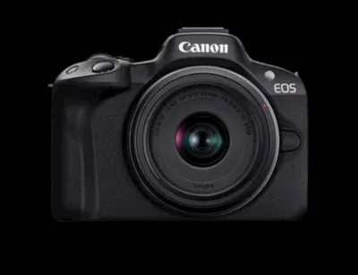 Canon Fotoaparat r50 + rfs18-150 s see Objektiv