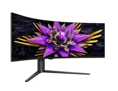 TCL Monitor Dual, 4K, 57"