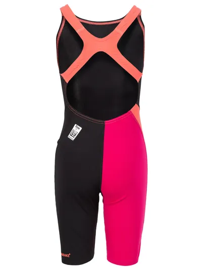 SPEEDO Dječiji kupaći kostim End+ KSKN JF, Crno-roze