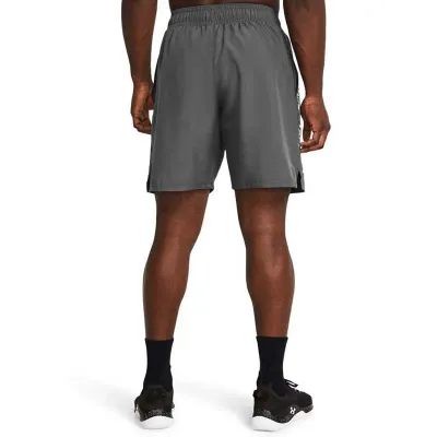 Under Armour Muški šorc Tech Woven Wordmark, Sivi