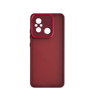 Maska za mobitel Redmi 12C, Bordo