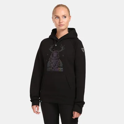KILPI Ženska dukserica LTD Bellatrix-W, Crna
