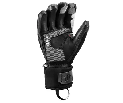LEKI Ski rukavice Griffin Pro, Male, Crne