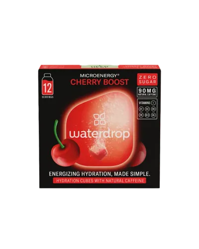Waterdrop Kockica za hidrataciju Cherry Boost, Višnja, 12 komada