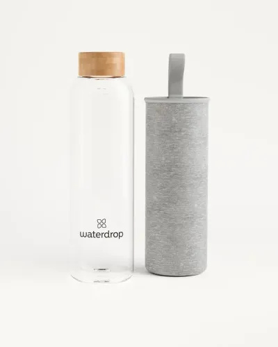 Waterdrop Staklena boca, 600ml, Providna
