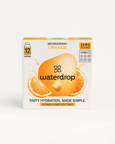 Waterdrop Kockica za hidrataciju Pomorandža, 12 komada