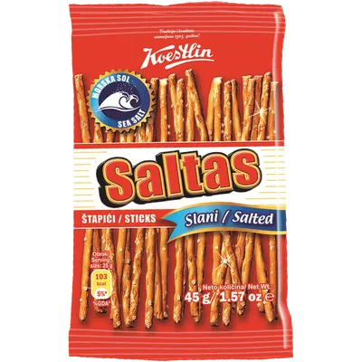 Saltas Štapići, 45 g