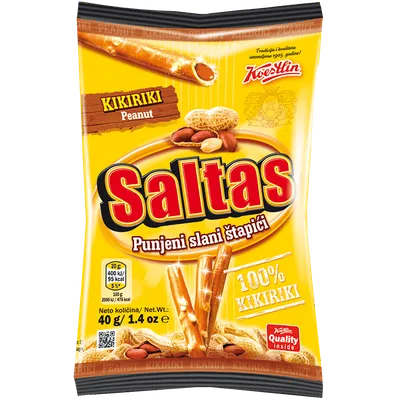 Saltas Štapići, Kikiriki, 40 g