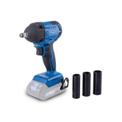 Scheppach Set aku udarni odvijač Brushless IXES BC-IW350-XSS2, 370Nm, 1/2''