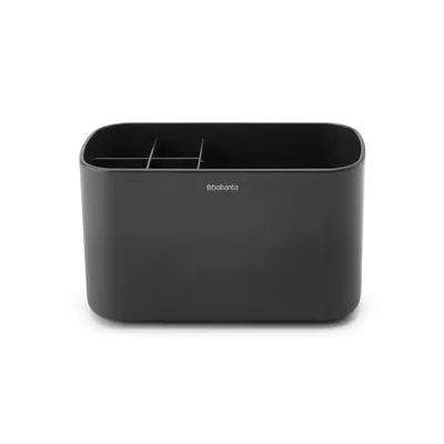 Brabantia Posuda za kupatilo ReNew Caddy, crne boje
