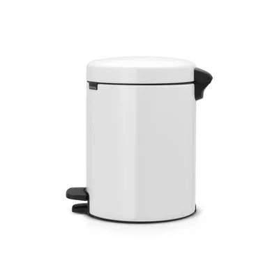 Brabantia Pedal kanta za smeće, 5 L, bijele boje