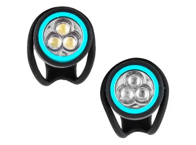 Jing yi Prednje svjetlo za biciklo, Silikonsko, 3 LED diode