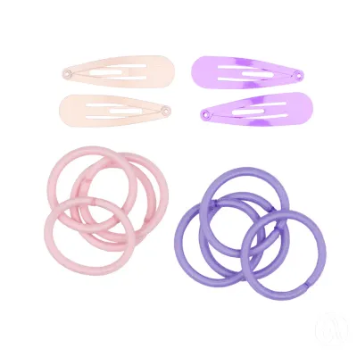 Infinity Set šnalica i gumica za kosu, INF517