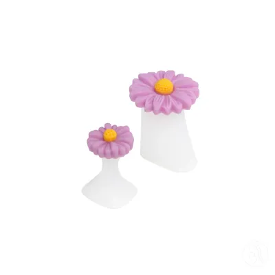 Set Sepatora za prste 401, Silikonski, 8 kom, Roze