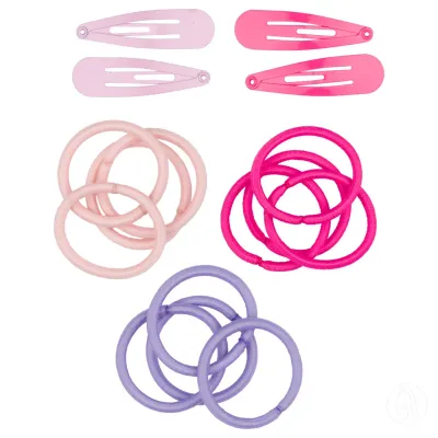 Infinity Set šnalica i gumica za kosu, INF516