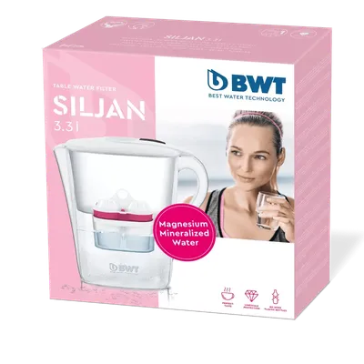 BWT Bokal za Filtriranje Vode Siljan +Mg, 3.3L Kapacitet