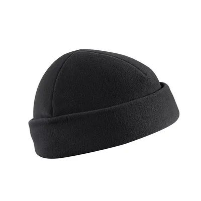 Helikon-Tex Dokerka kapa Fleece, Crna