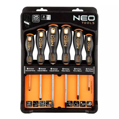 Neo Set odvijača 04-213, 6 kom