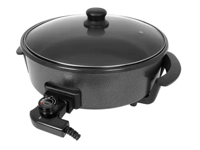 FG-Electronic Pekač sa keramičkom pločom FS-6810, 1500 W, do 240°C, Crni