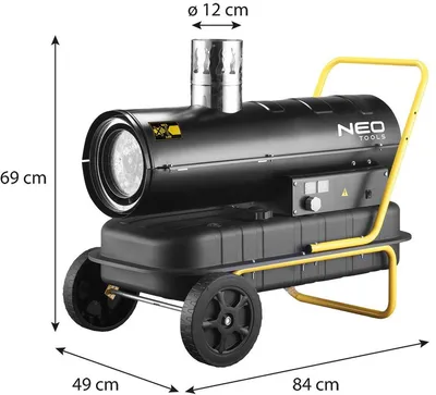 Neo Dizelski top 90-086, 20 kW, Ispuhom